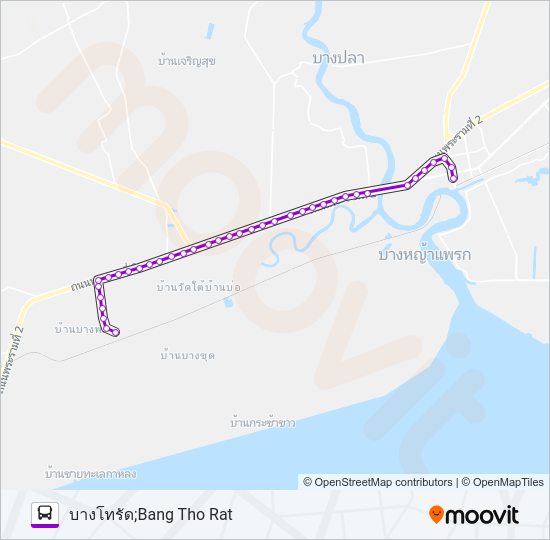 1169 รถบัส แผนที่สายรถ