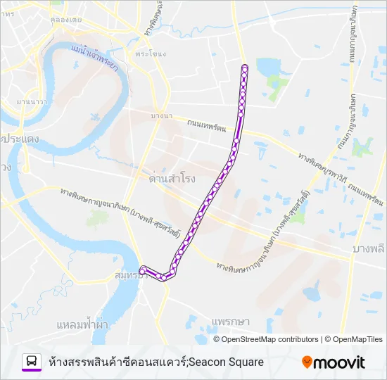 1196 Bus Line Map