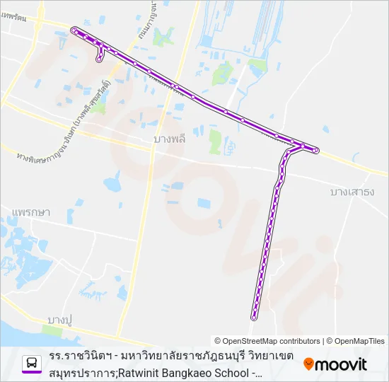 1197 Bus Line Map
