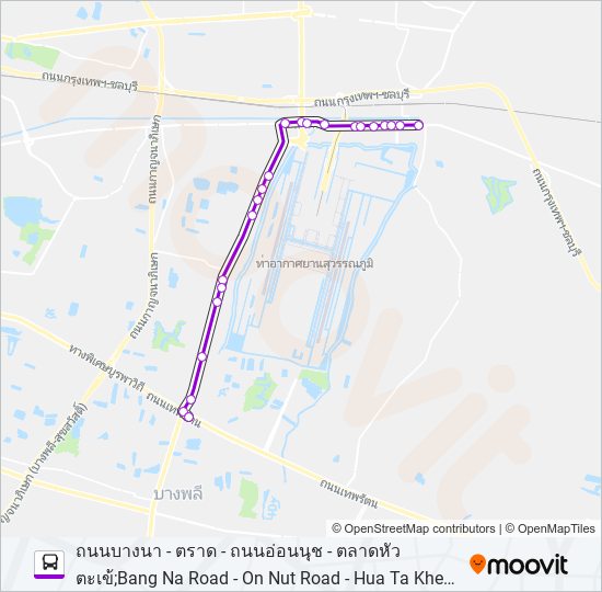 1197 รถบัส แผนที่สายรถ