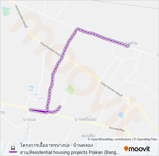 1198 รถบัส แผนที่สายรถ