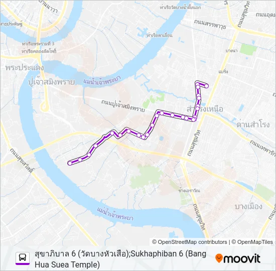 1200 Bus Line Map