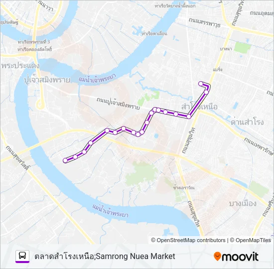 1200 Bus Line Map
