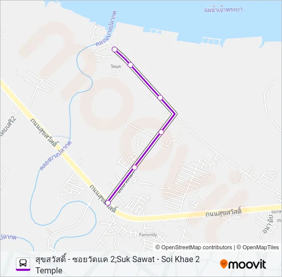 1203 Bus Line Map