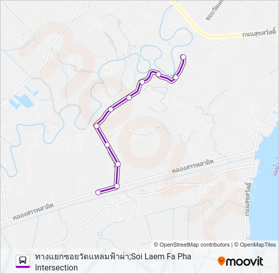 1204 Bus Line Map