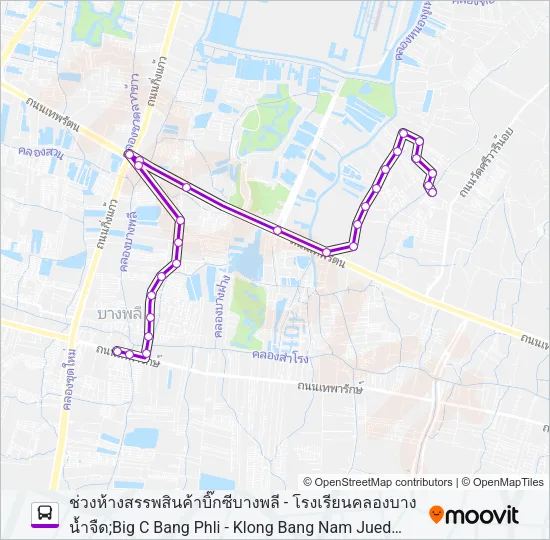 1205 Bus Line Map