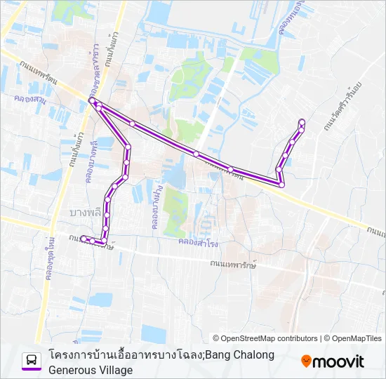 1205 Bus Line Map