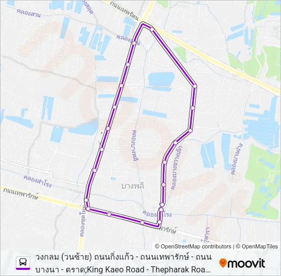 1205 Bus Line Map