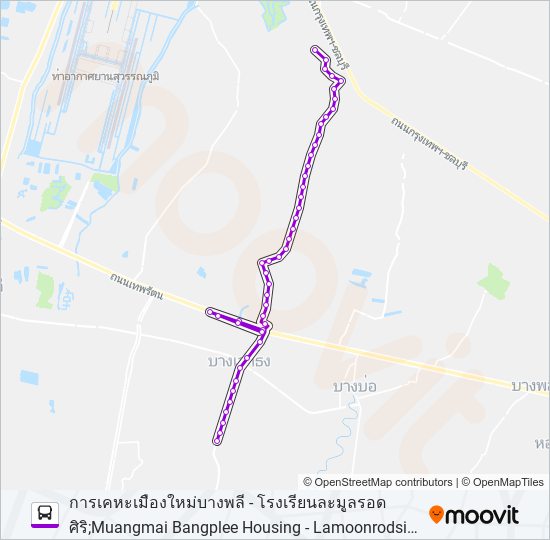 1206 รถบัส แผนที่สายรถ