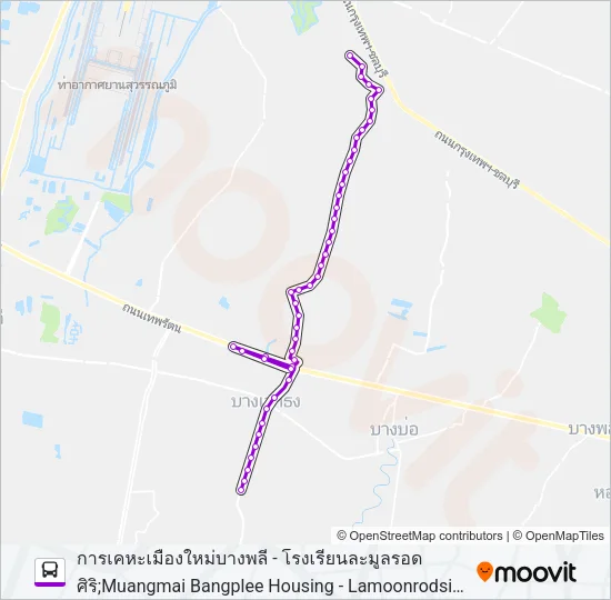 1206 Bus Line Map