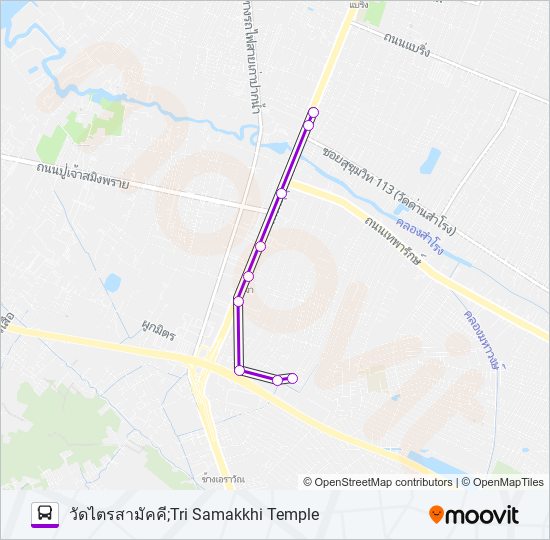 1209 bus Line Map