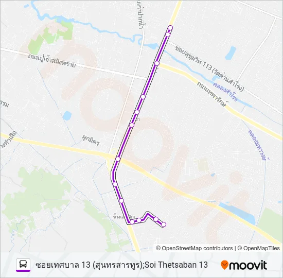 1209 Bus Line Map