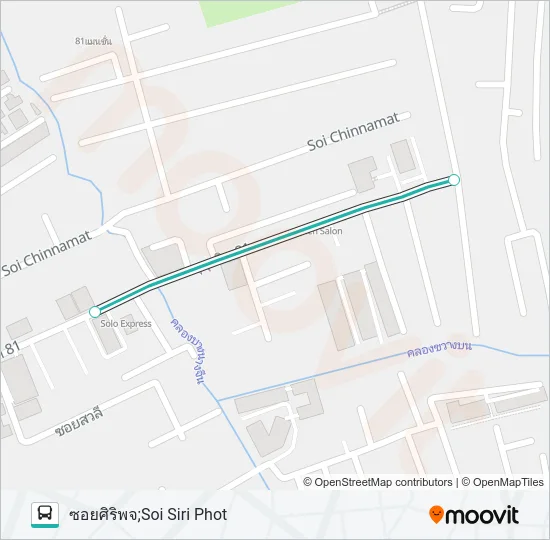 1212 Bus Line Map