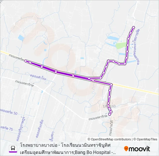1221 Bus Line Map