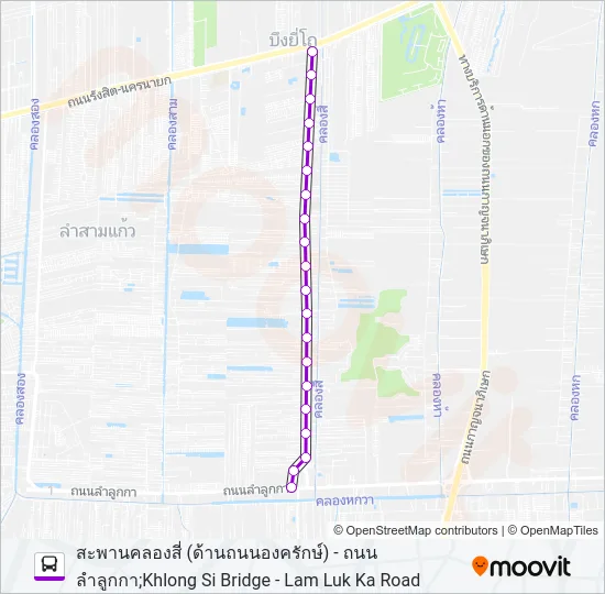 1222 Bus Line Map