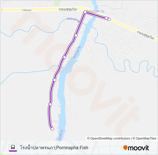 1223 Bus Line Map