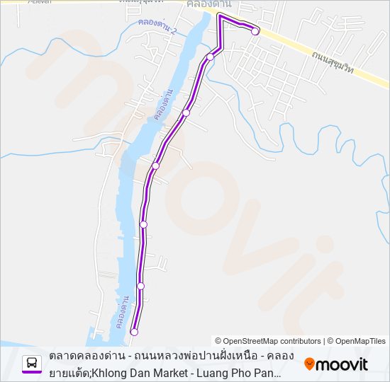 1224 bus Line Map