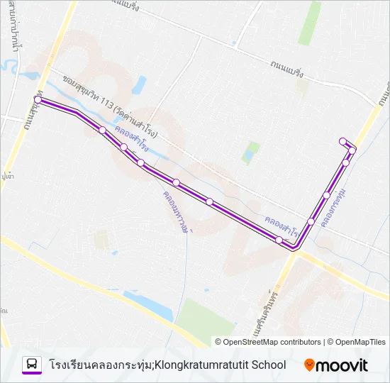 1236 Bus Line Map