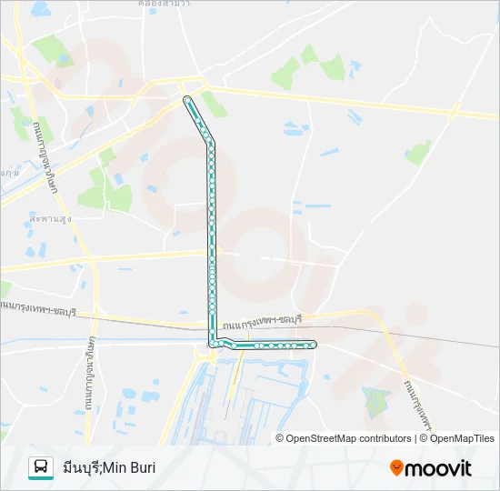 1238 Bus Line Map