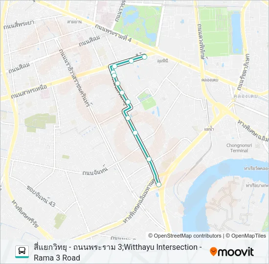 1240 Bus Line Map
