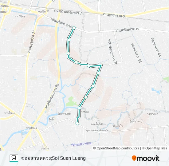 1263 Bus Line Map