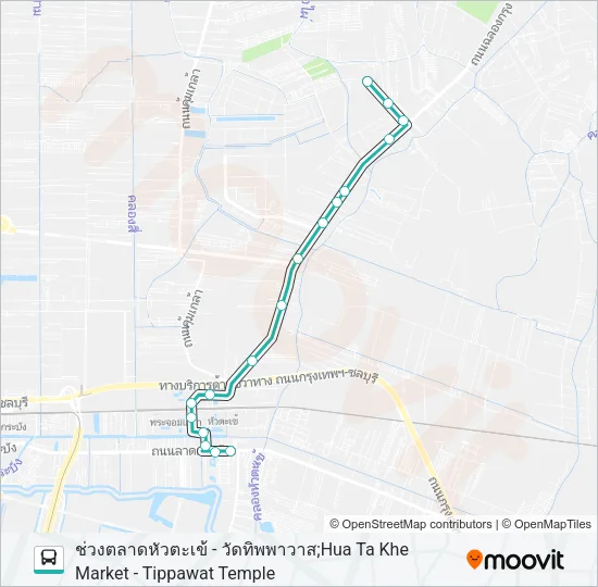 1269 Bus Line Map