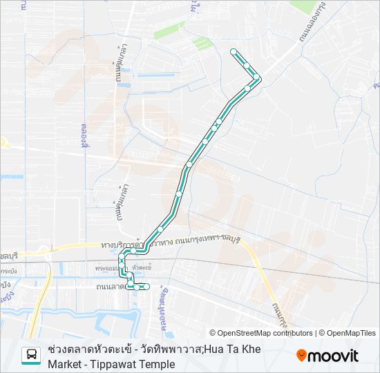 1269 bus Line Map