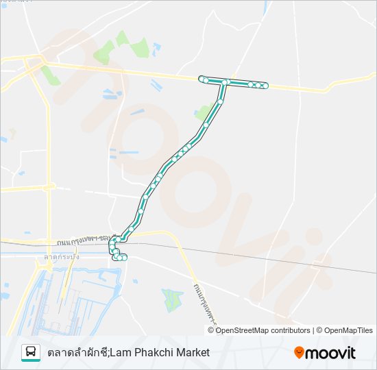 1269 รถบัส แผนที่สายรถ