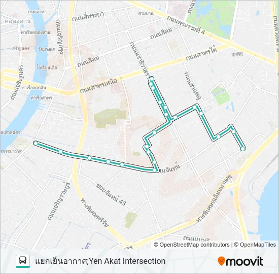 1272 Bus Line Map