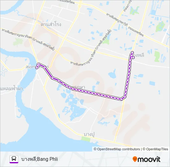 1275 Bus Line Map