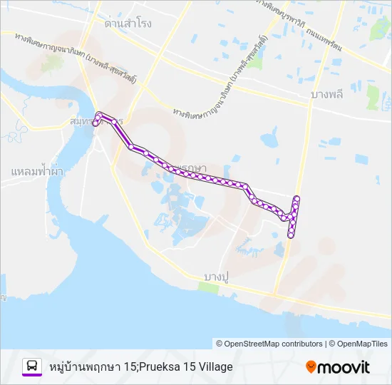 1275 Bus Line Map