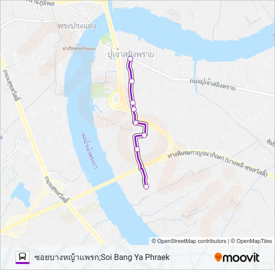 1283 Bus Line Map
