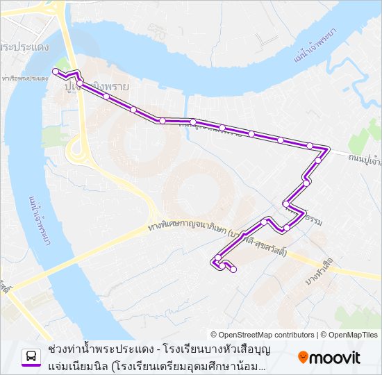 1286 รถบัส แผนที่สายรถ