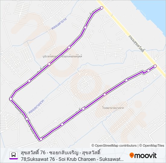 1289 bus Line Map