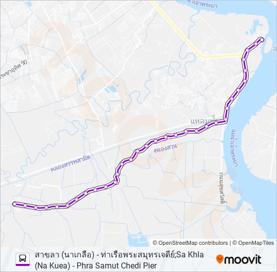 1290 bus Line Map