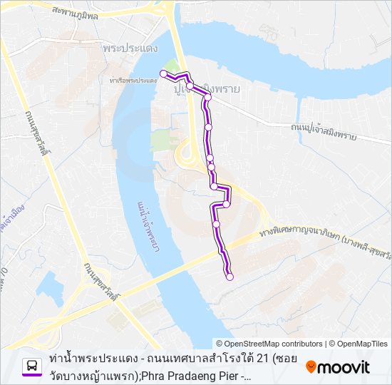 1291 bus Line Map