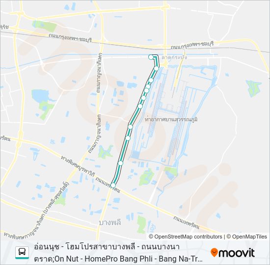 1293 รถบัส แผนที่สายรถ
