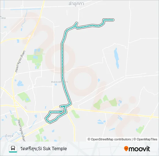1304 Bus Line Map
