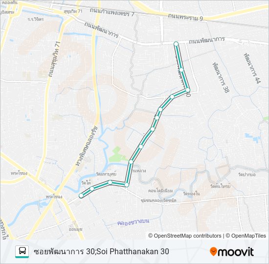 1320 bus Line Map