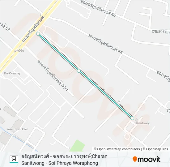 1441 Bus Line Map