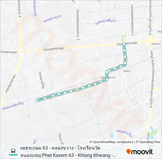 1449 Bus Line Map