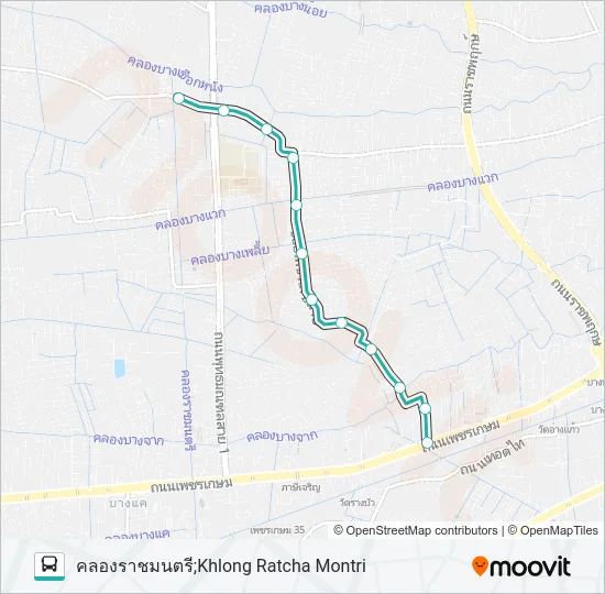 1450 Bus Line Map