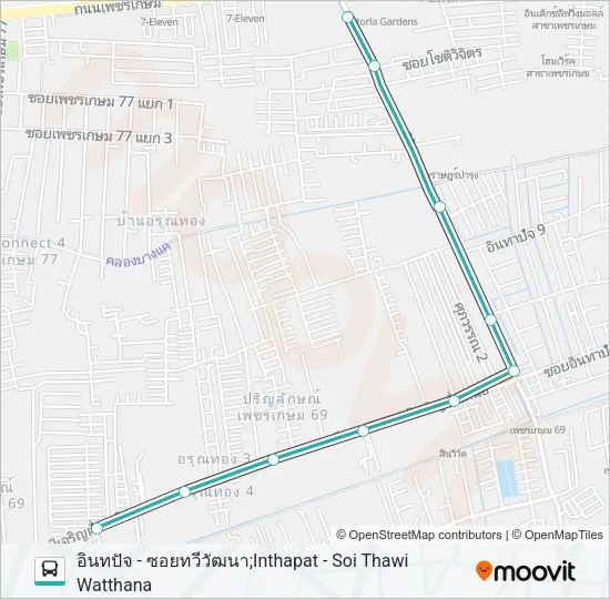 1469 Bus Line Map