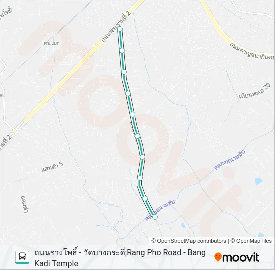 1497 Bus Line Map