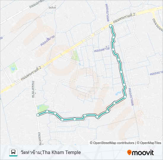 1505 bus Line Map