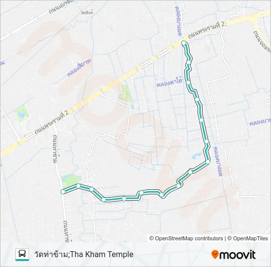 1505 Bus Line Map