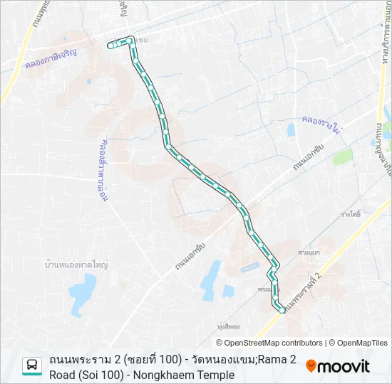 1514 Bus Line Map