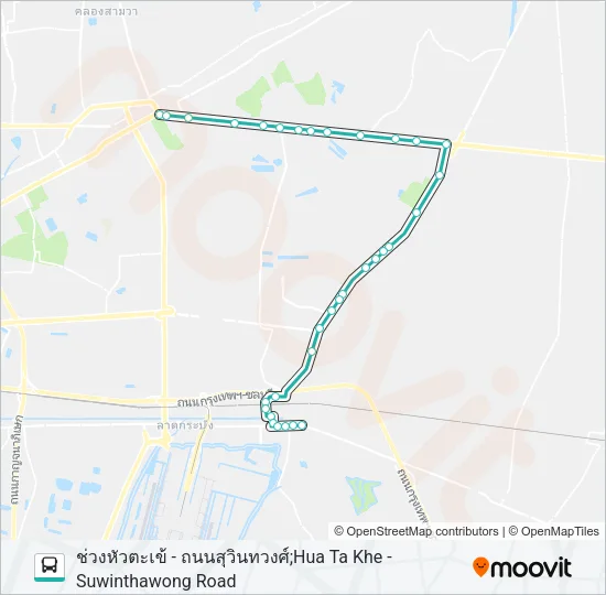 1517 Bus Line Map
