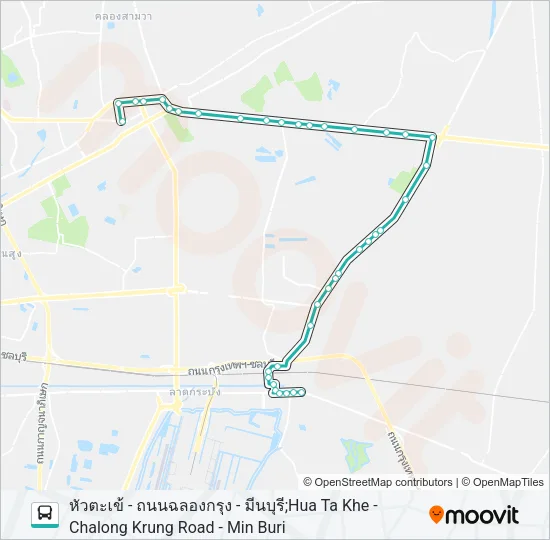 1517 Bus Line Map