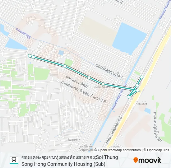 1519 Bus Line Map